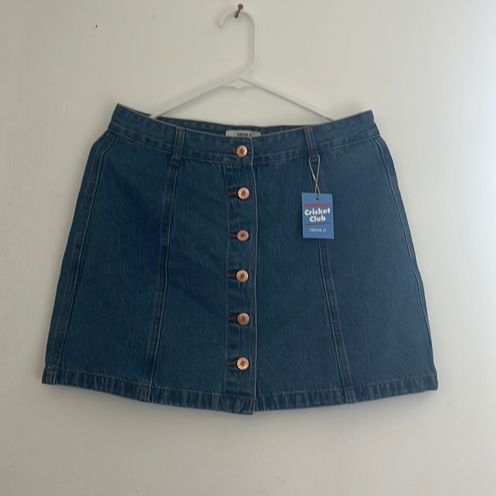 Jean skirt